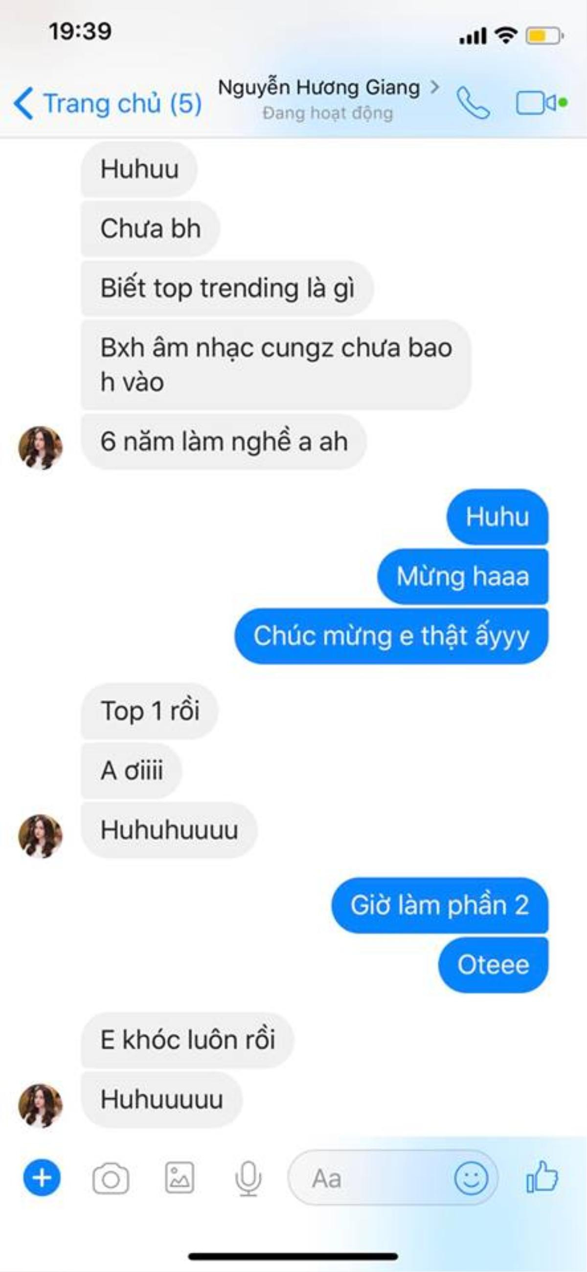 Hương Giang, #ADODDA #1 trending và câu chuyện nghẹn ngào: 6 năm chưa bao giờ biết top trending là gì? Ảnh 2