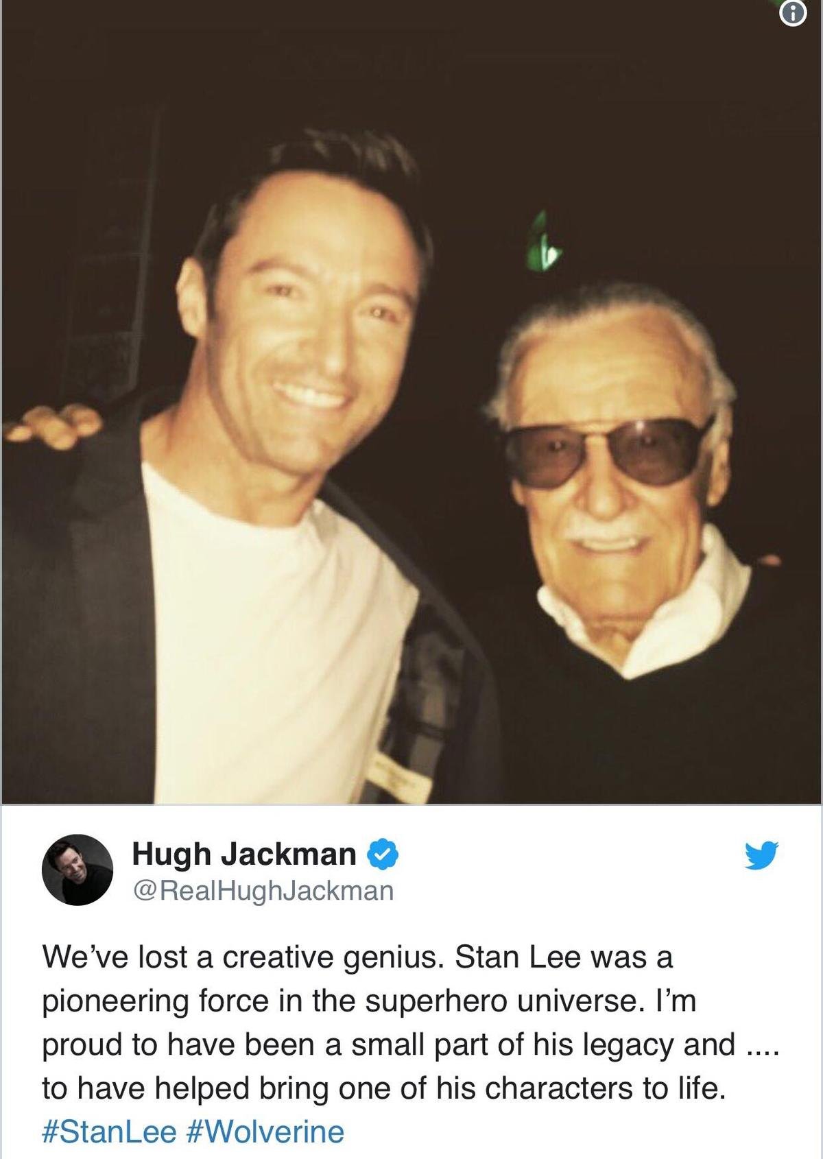 Hàng loạt nghệ sĩ Hollywood gửi lời tiễn đưa ‘bố già Marvel’ Stan Lee Ảnh 7