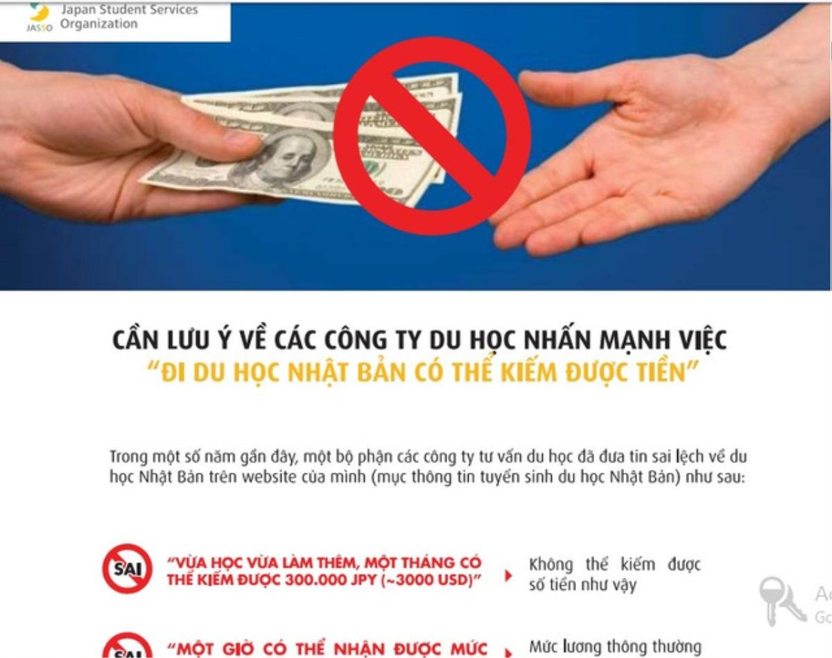 Sở GD&ĐT Hà Nội cảnh báo về lừa đảo du học Nhật Bản Ảnh 3