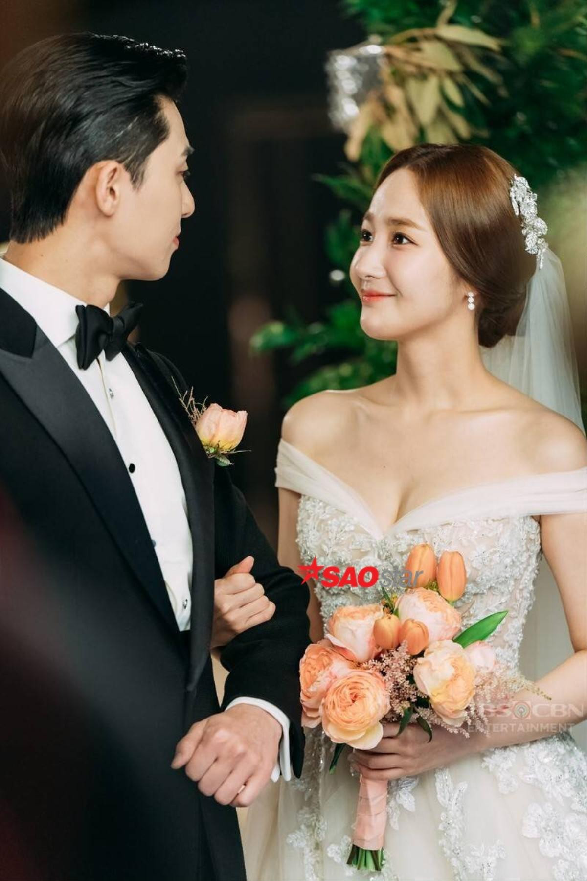 Lộ ảnh cưới độc quyền đẹp lung linh của Park Seo Joon và Park Min Young trong 'Thư ký Kim sao thế?' Ảnh 9