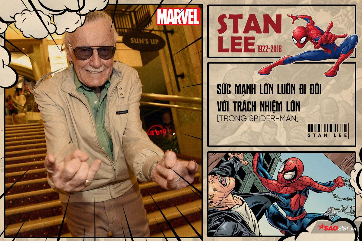 Ngàn lời tri ân từ siêu anh hùng Spider-Man được gửi tới 'cha đẻ' Stan Lee Ảnh 3