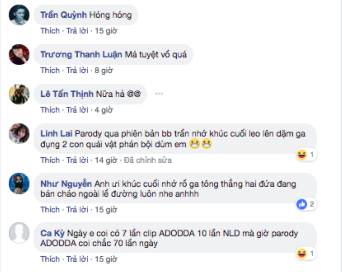 #ADODDA ra mắt chưa đầy 1 tuần, BB Trần hứa hẹn sẽ tung phiên bản parody cực chất Ảnh 5