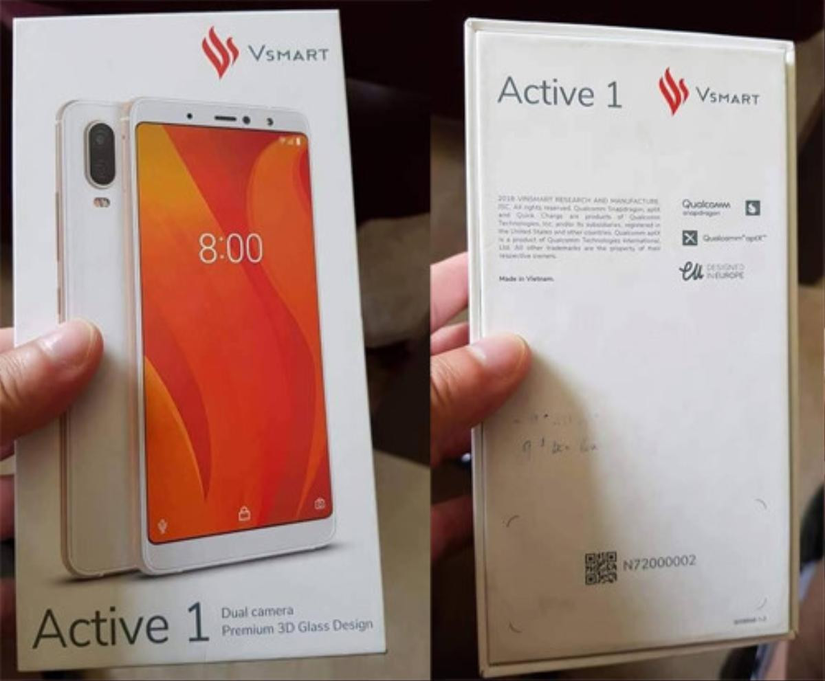 Lộ diện smartphone 'made in Vietnam' đầu tiên của VinGroup mang tên gọi Vsmart Active 1 Ảnh 1