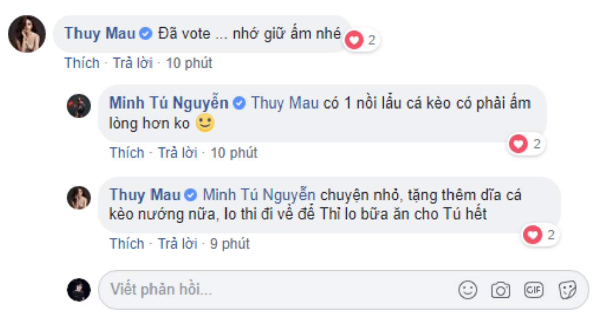 Mâu Thủy hứa sẽ ra sức vote và dặn dò Minh Tú: 'Hãy giữ ấm nhé' Ảnh 4