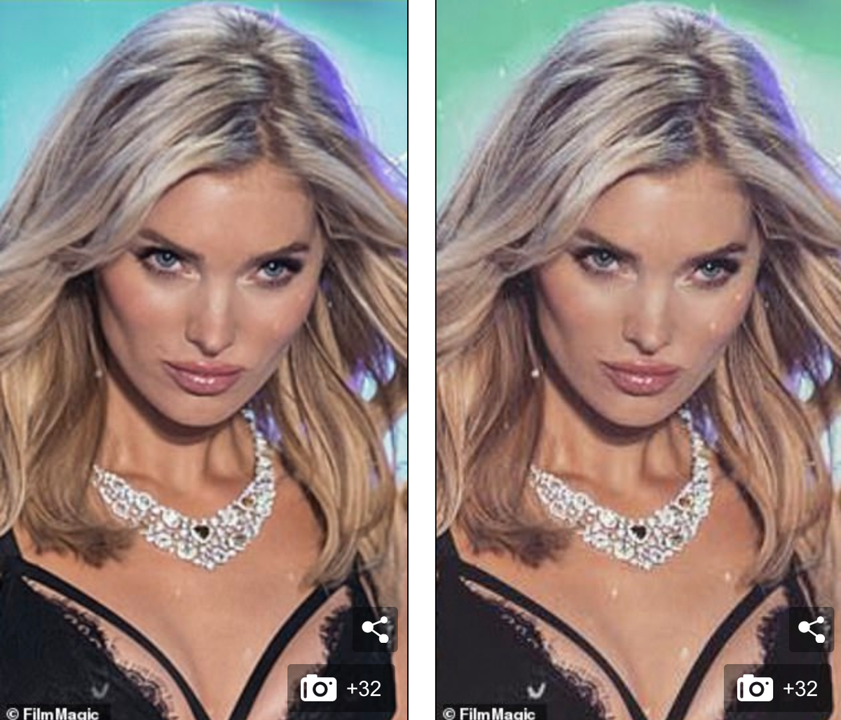 Dù 'đẹp hết phần thiên hạ' nhưng dàn thiên thần Victoria's Secret vẫn nghiện Photoshop thế này Ảnh 11