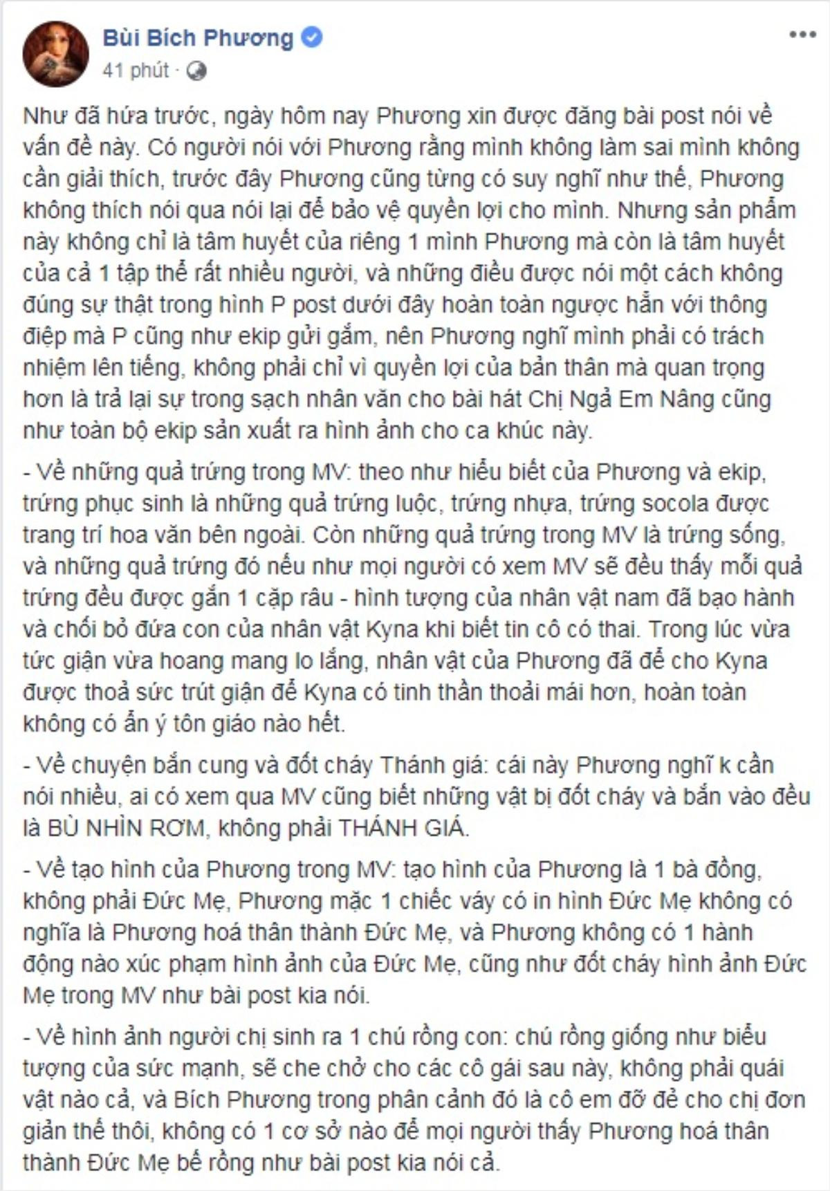 Hình ảnh 'Chị ngả em nâng' đã gây nhiều ồn ào, tranh cãi: Bích Phương nói gì? Ảnh 1