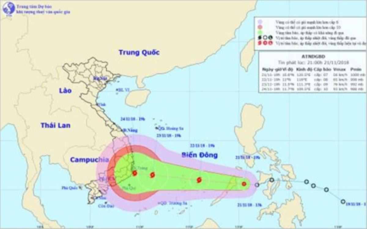 Áp thấp nhiệt đới vào biển Đông, có khả năng mạnh lên thành bão Ảnh 1