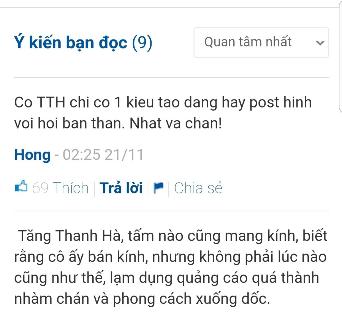 Fan chê Tăng Thanh Hà chỉ một màu nhàm chán tẻ nhạt, nhưng sự thật thì hoàn toàn ngược lại… Ảnh 1