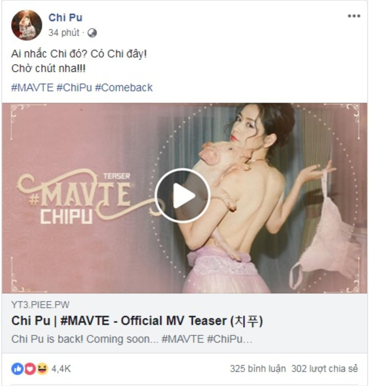 Ô kìa, Chi Pu bất ngờ comeback nhưng sao tạo hình lại giống HyunA thế này? Ảnh 1