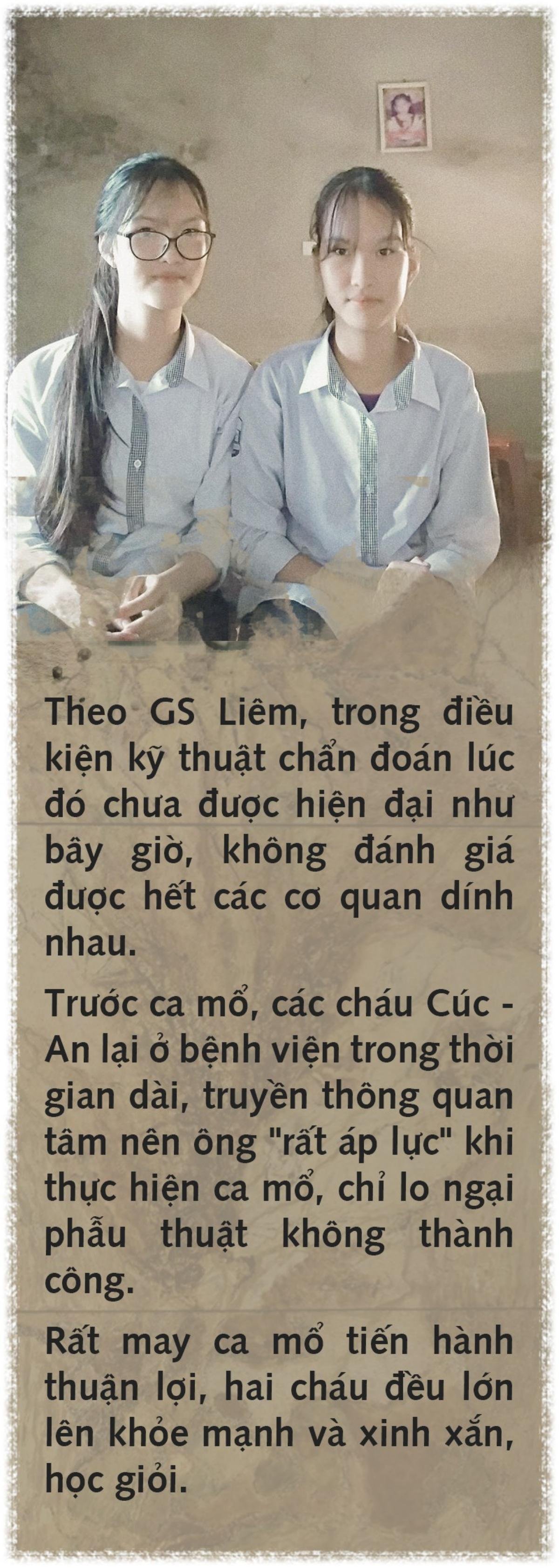 Cúc - An: Điều kỳ diệu của cặp song sinh dính liền 15 năm trước Ảnh 6