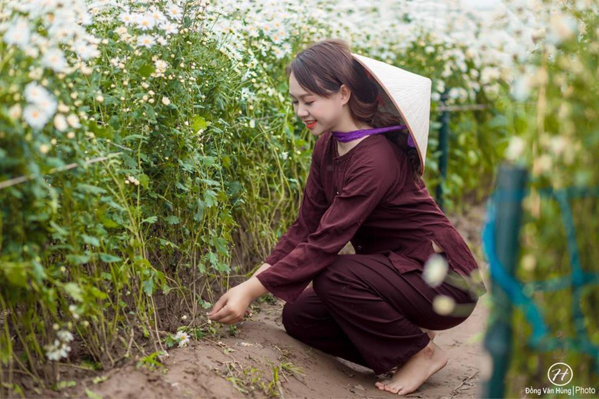 'Soi' nhan sắc thật của nữ sinh Tuyên Quang hóa thân thành 'em gái quê' trong bộ ảnh cúc họa mi gây sốt MXH Ảnh 9