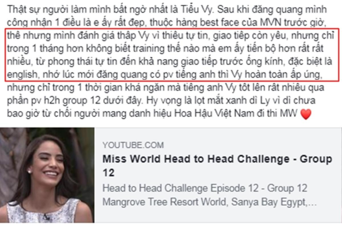 Fan Việt 'lật mặt' với Tiểu Vy sau phần thi Head To Head: Đừng xem thường cô gái Hội An này! Ảnh 8