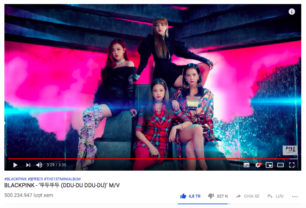 Nhóm nhạc Kpop có MV đạt nửa tỷ views nhanh nhất: Xác nhận gọi tên BLACKPINK! Ảnh 1