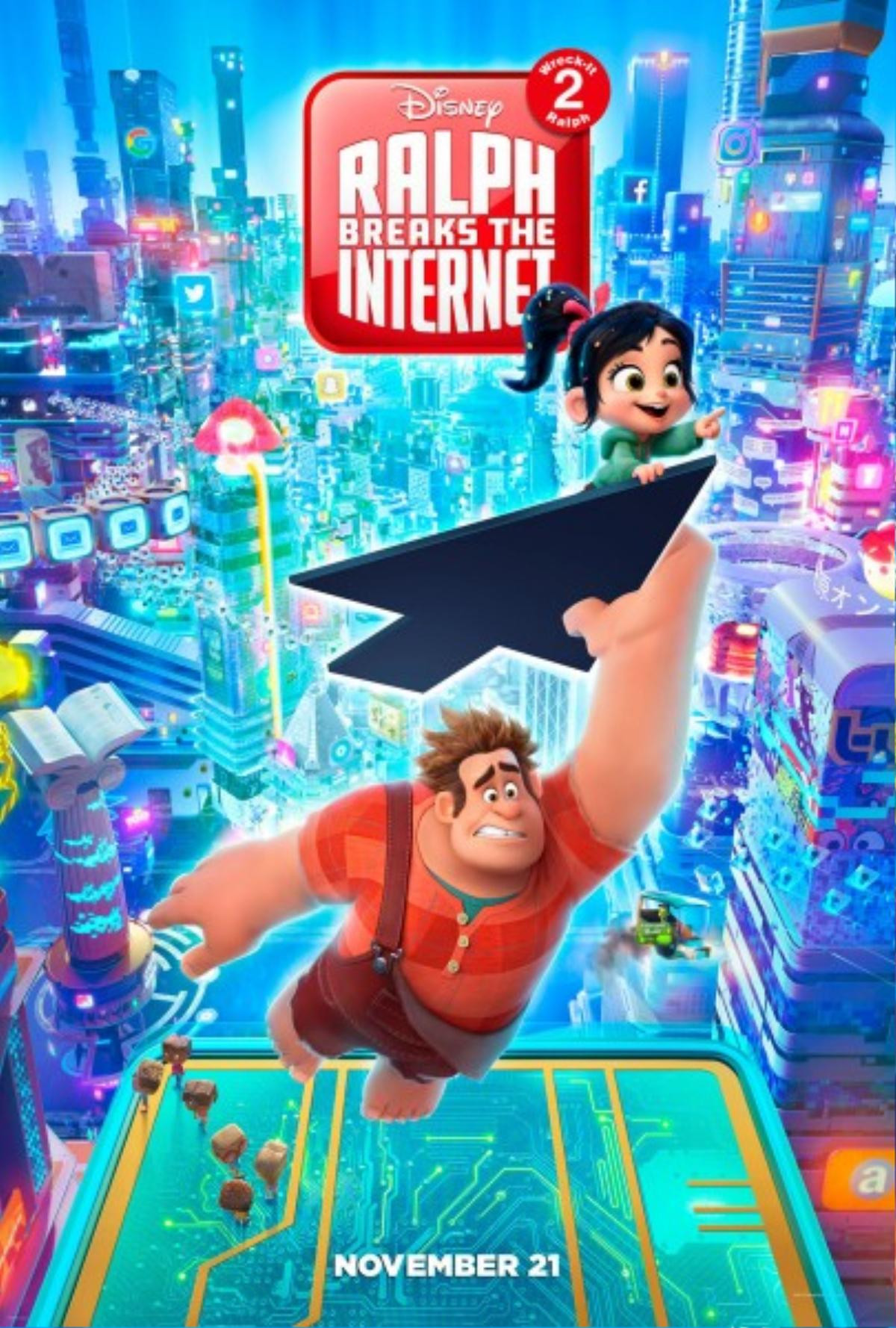 John C. Reilly tiết lộ chi tiết mới về mối quan hệ giữa Ralph và Vanellope trong 'Wreck-It Ralph 2' Ảnh 4