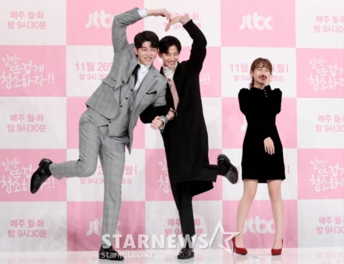 Họp báo 'Clean With Passion For Now': Kim Yoo Jung thành nữ phụ đam mỹ trong chuyện tình của Yoon Kyun Sang - Song Jae Rim Ảnh 33