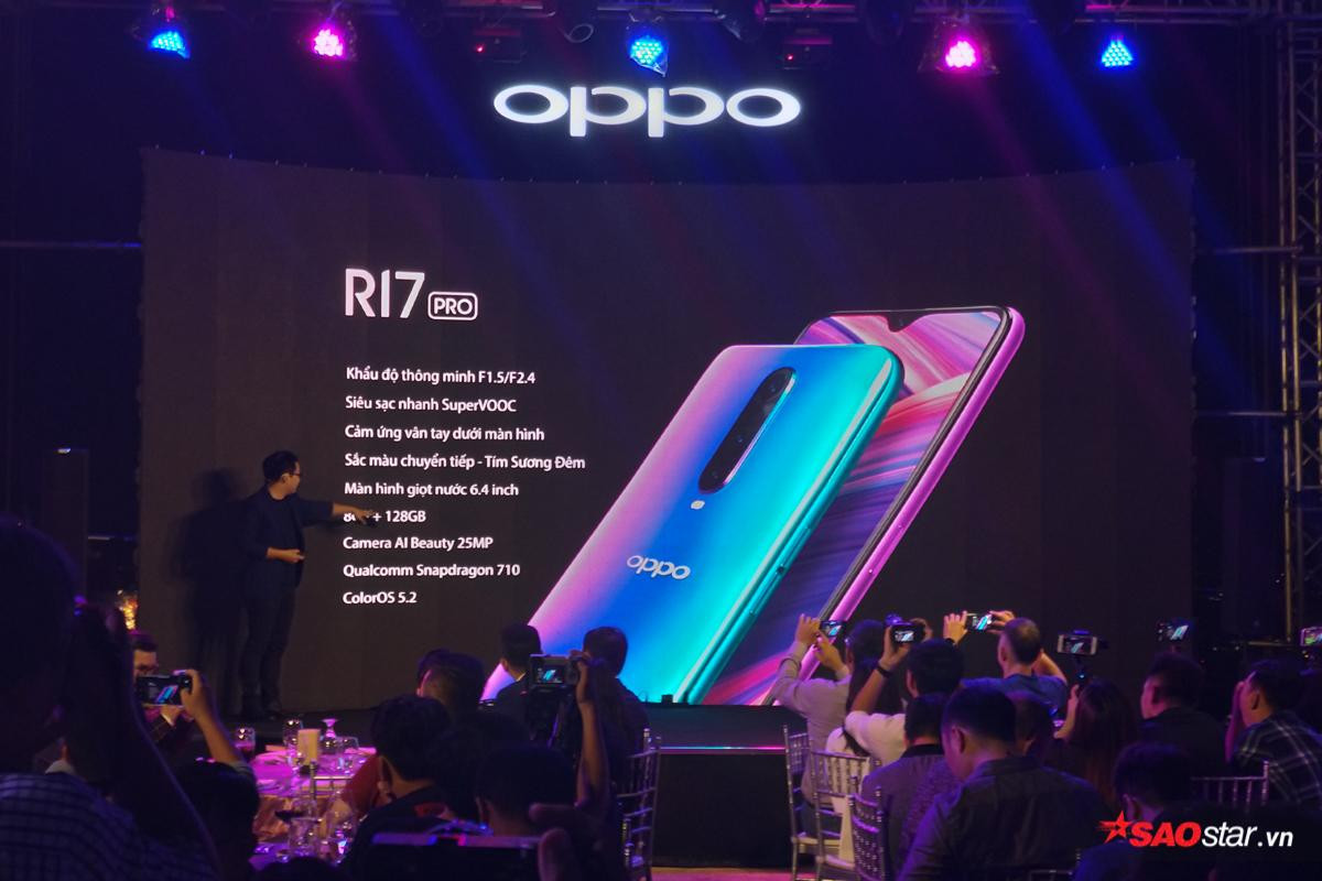 OPPO R17 Pro chính thức ra mắt tại Việt Nam: Thiết kế mặt lưng rất đẹp, camera chụp đêm ấn tượng! Ảnh 1