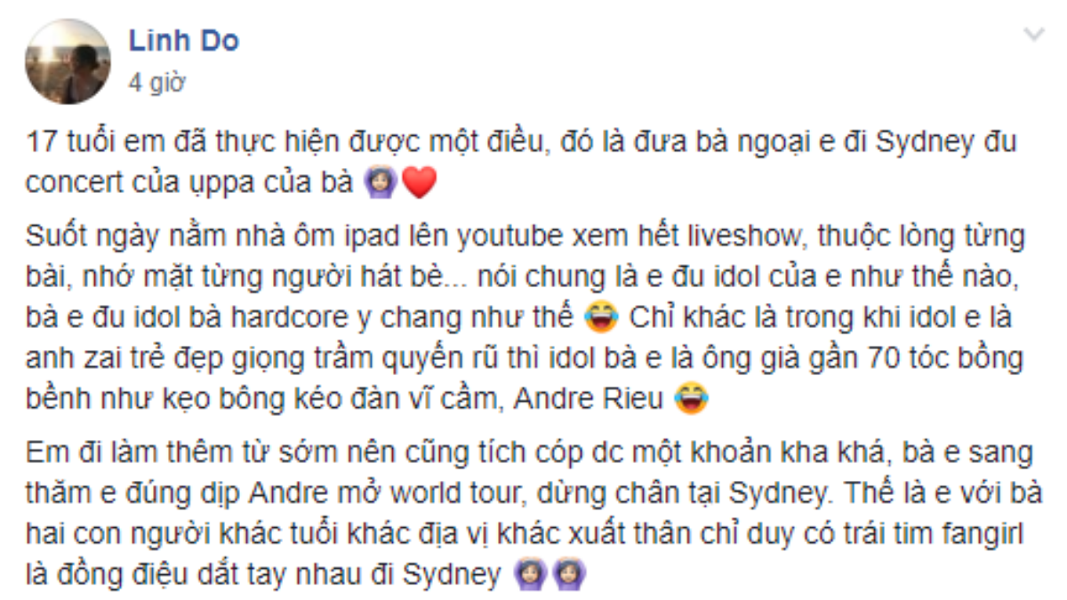 2 năm làm thêm tại KFC, cô gái trẻ 17 tuổi biến ước mơ thành hiện thực đưa bà du lịch Sydney Ảnh 5