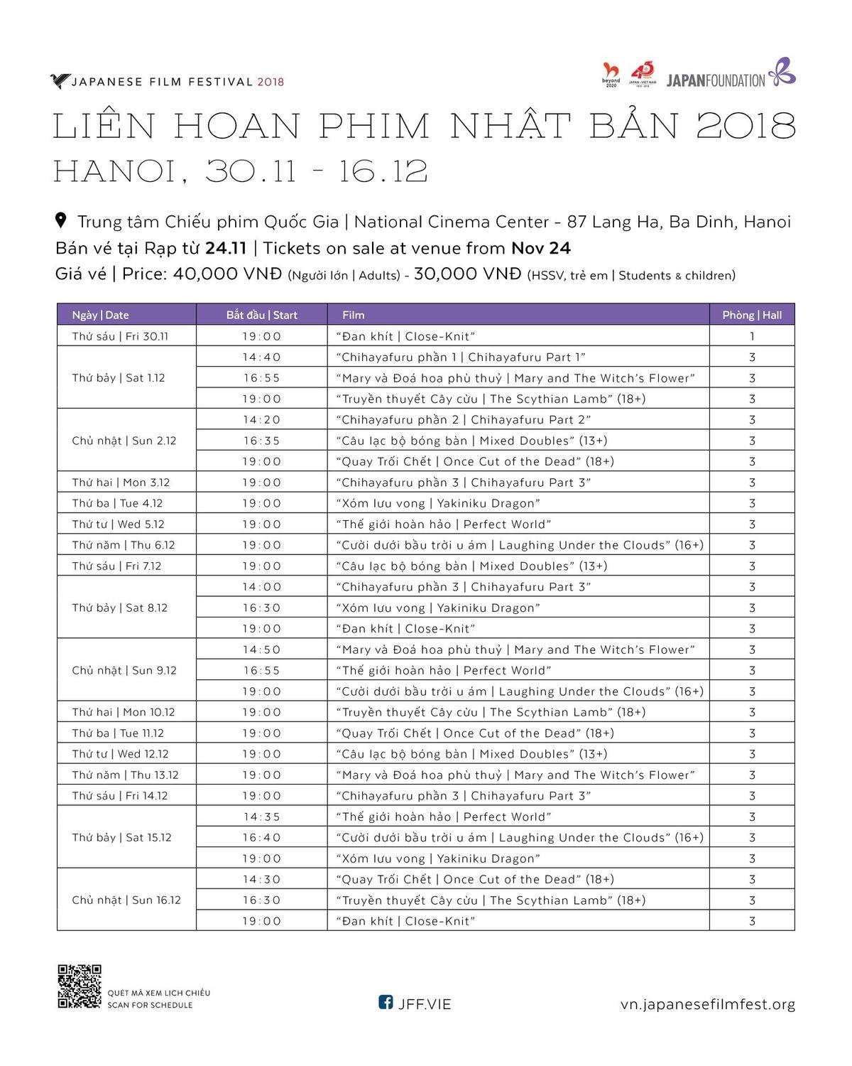 Bí quyết có một mùa liên hoan phim Nhật hạnh phúc Ảnh 4