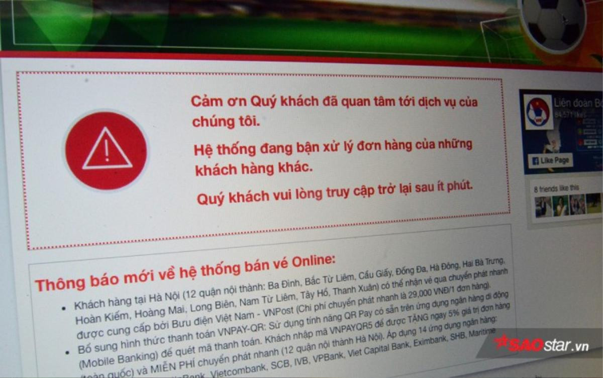 Bán vé AFF Cup 2018 trực tuyến, vì sao VFF không sử dụng vé điện tử cho thuận tiện? Ảnh 1