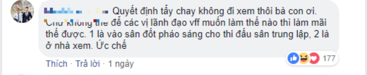 Không mua được vé, CĐV Việt Nam 'dọa' đốt pháo sáng ở Mỹ Đình Ảnh 5