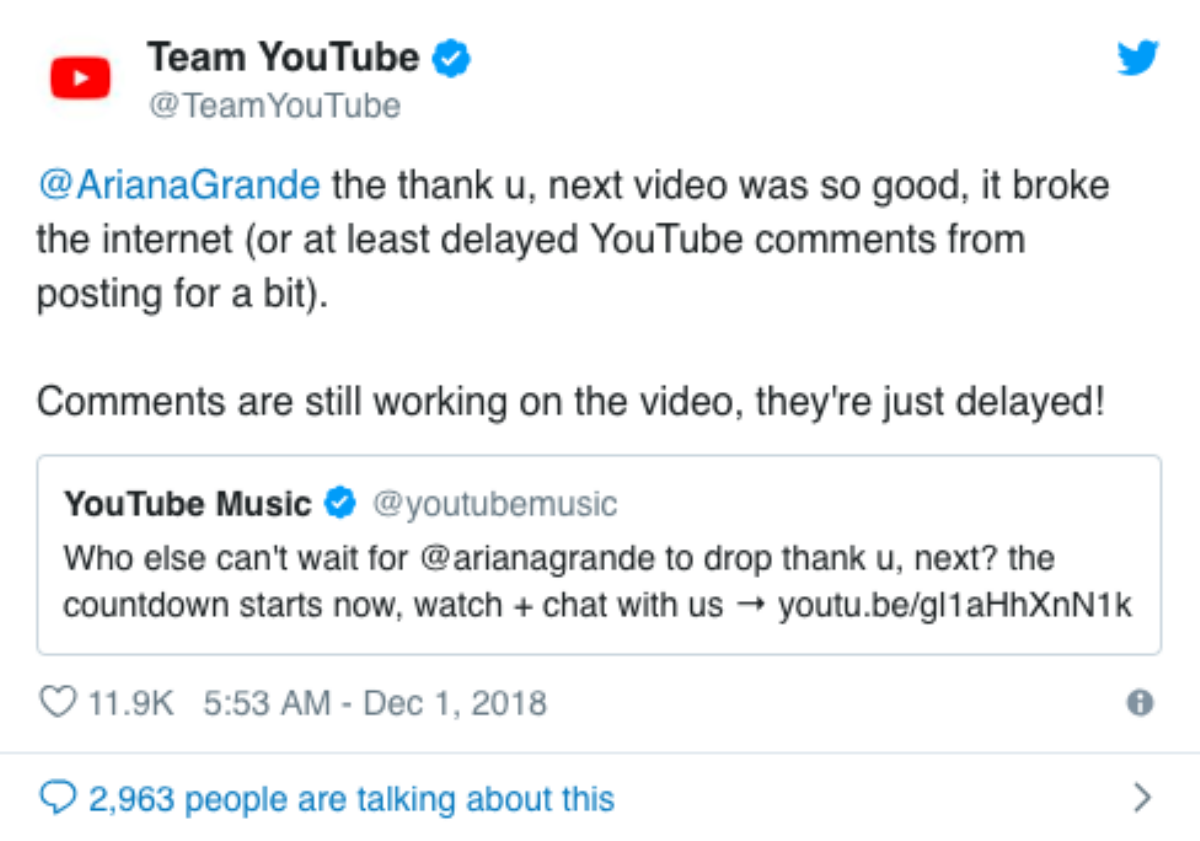 MV mới của Ariana Grande tăng view nhanh đến mức ‘hỏng’ cả YouTube Ảnh 2