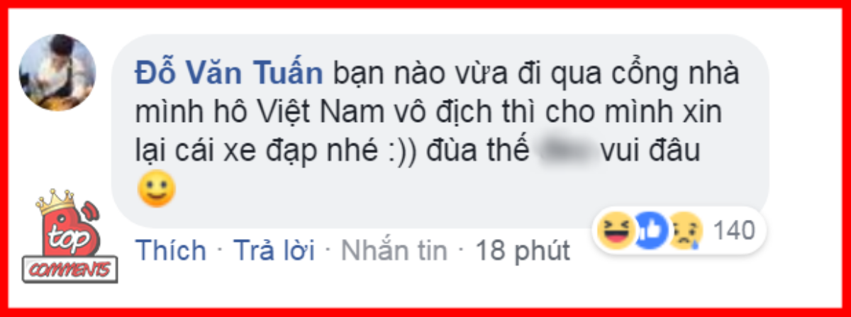 Muôn kiểu cổ động viên 'bá đạo' khi đi bão mừng chiến thắng trận bán kết lượt đi của đội tuyển Việt Nam Ảnh 4