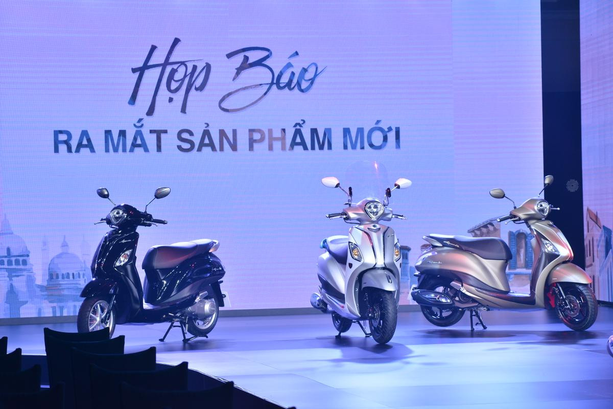 Yamaha ra mắt xe ga Grande thế hệ mới: Ngôn ngữ thiết kế sang trọng, động cơ điện Blue Core Hybrid đầu tiên! Ảnh 5