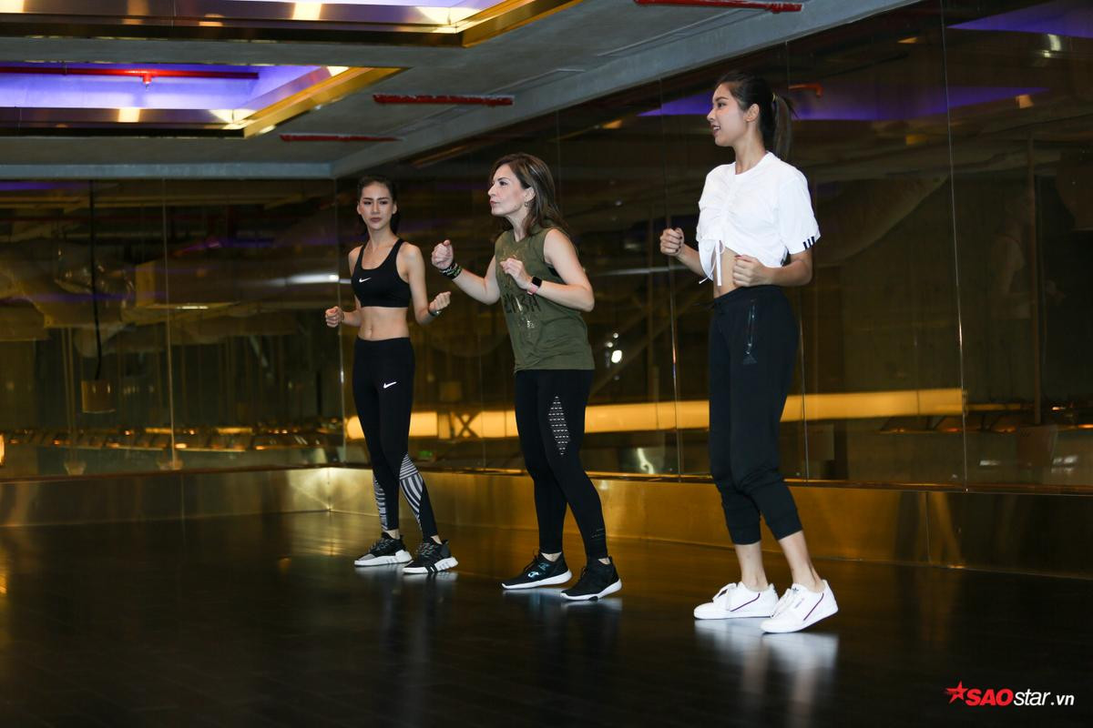 Đã có hình thể đẹp nhưng Đồng Ánh Quỳnh, Quỳnh Hoa vẫn 'mướt mồ hôi' luyện Zumba vì điều gì? Ảnh 13