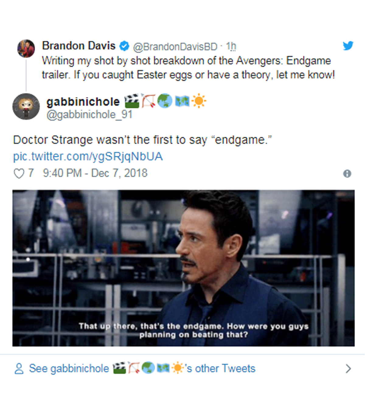 Không phải Doctor Strange, chính Iron Man mới là người nói 'Endgame' đầu tiên trong MCU! Ảnh 5