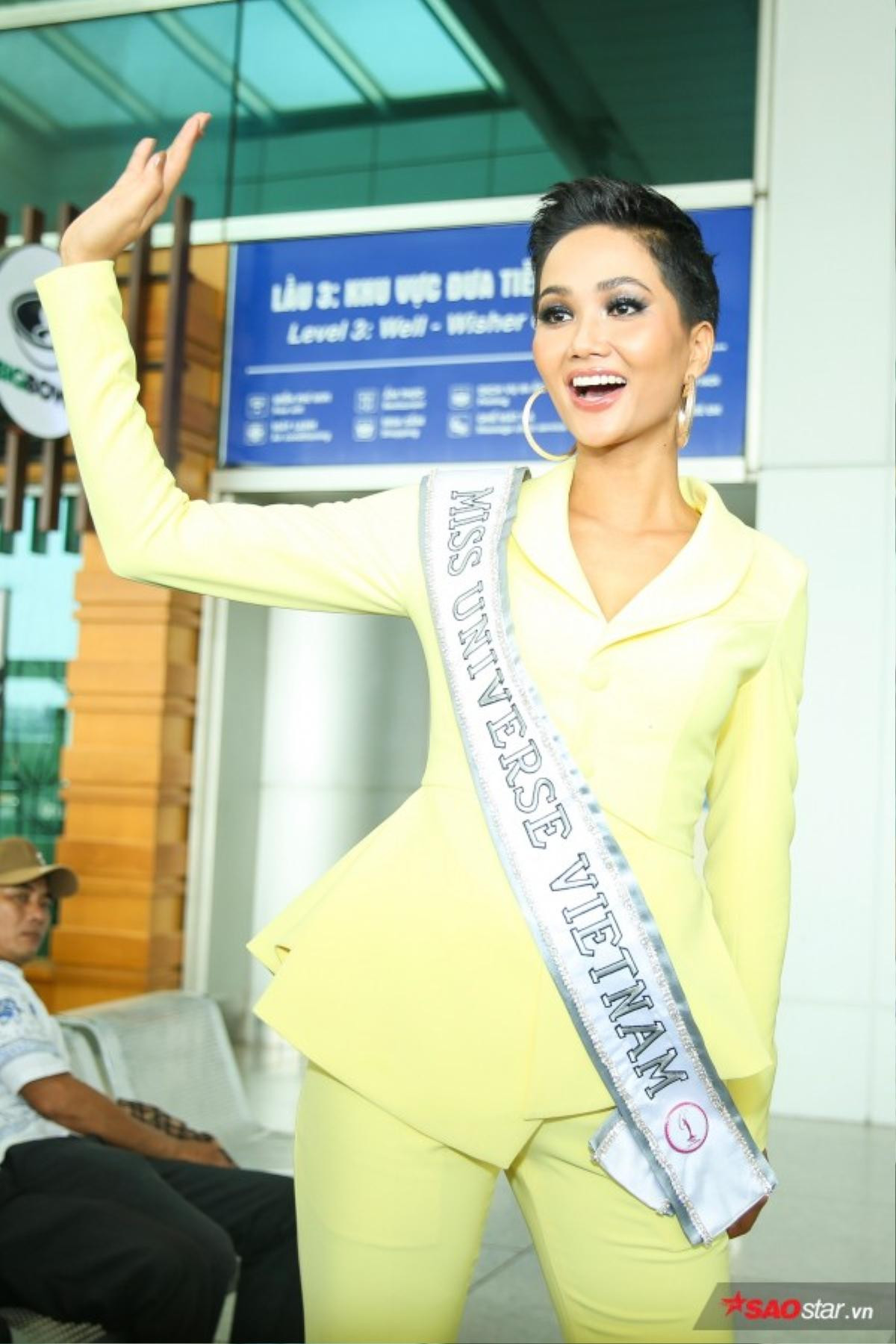 Đây đích thực là tông màu 'phong thủy' H'Hen Niê mê đắm tại Miss Universe 2018 Ảnh 2