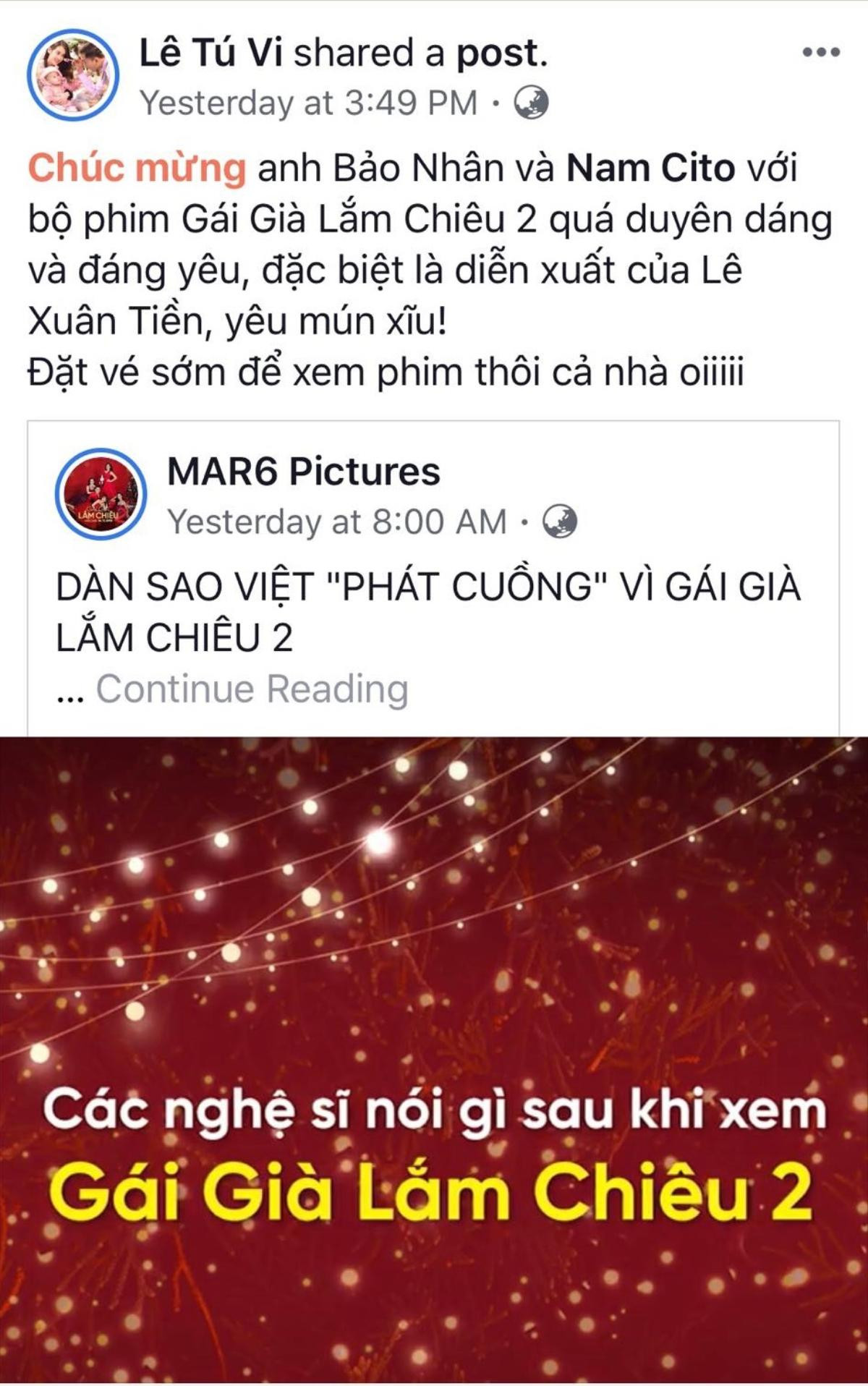 Ekip phim 'Gái già lắm chiêu 2' có động thái bất ngờ sau khi nhận những lời đánh giá của nghệ sĩ và khán giả Ảnh 16