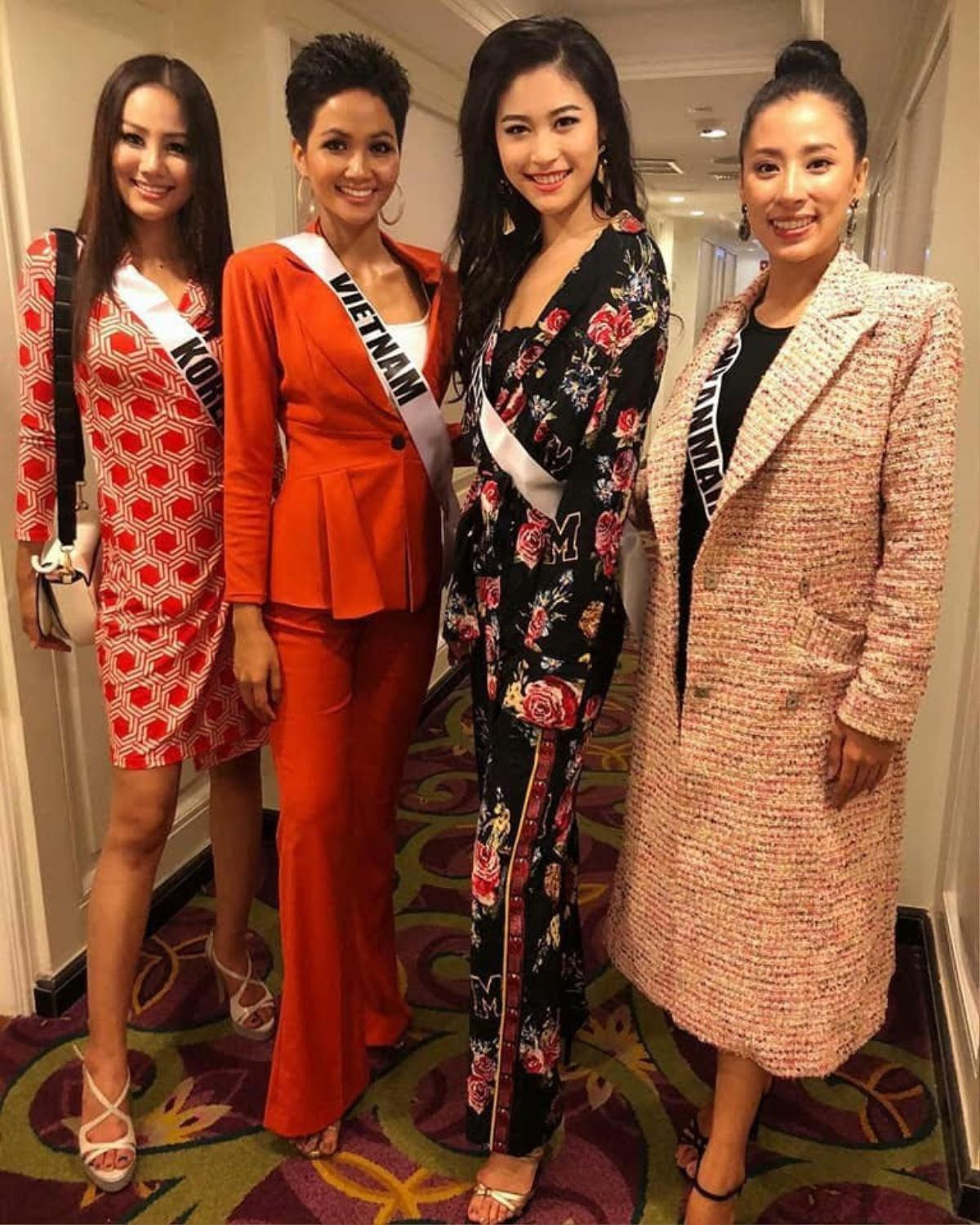 H’Hen Niê luôn biết cách ‘chặt đẹp’ dàn thí sinh 'nặng ký' tại Miss Universe 2018 Ảnh 5