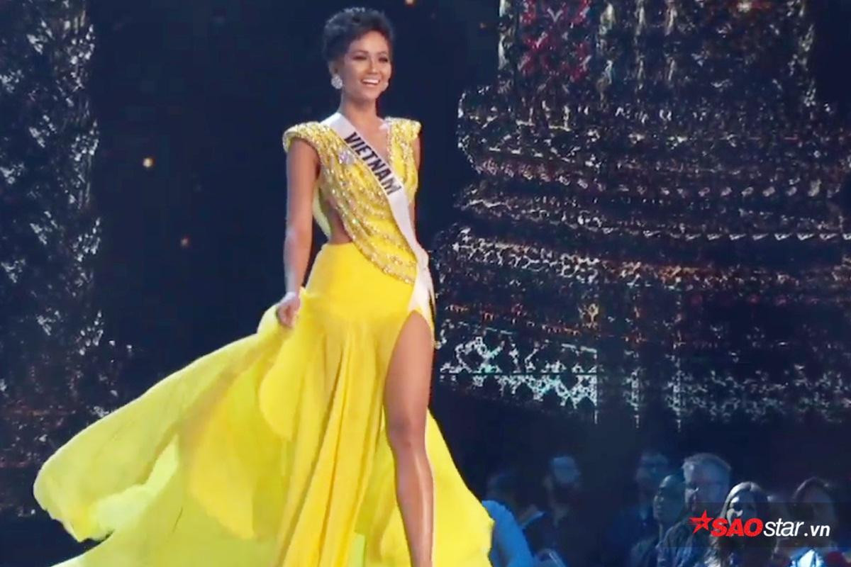 Người hâm mộ hô vang 2 từ ‘Xuất sắc’ dành cho H’Hen Niê trong bán kết Miss Universe 2018 Ảnh 8