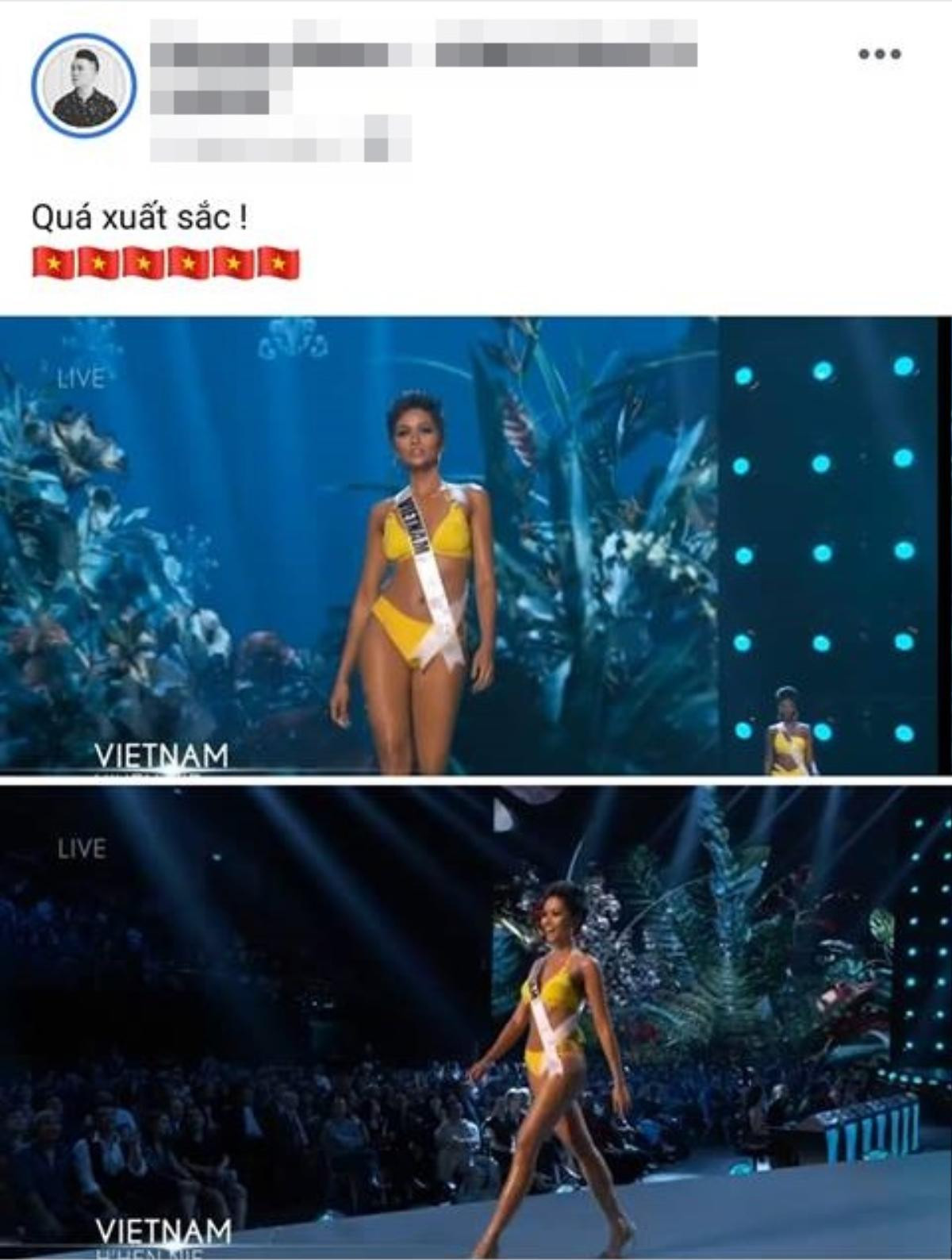 Người hâm mộ hô vang 2 từ ‘Xuất sắc’ dành cho H’Hen Niê trong bán kết Miss Universe 2018 Ảnh 14