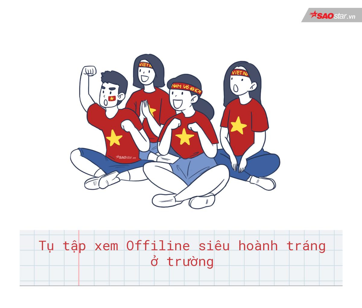 Những kiểu cổ vũ Chung kết AFF Cup lầy lội đúng chất sinh viên: Yêu bóng đá nhưng không quên học hành Ảnh 8