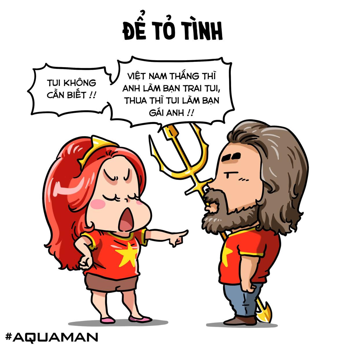 Đế Vương Aquaman và công chúa Mera mở quầy tâm sự nhỏ to loài chim biển trước thềm chung kết AFF Cup Ảnh 6