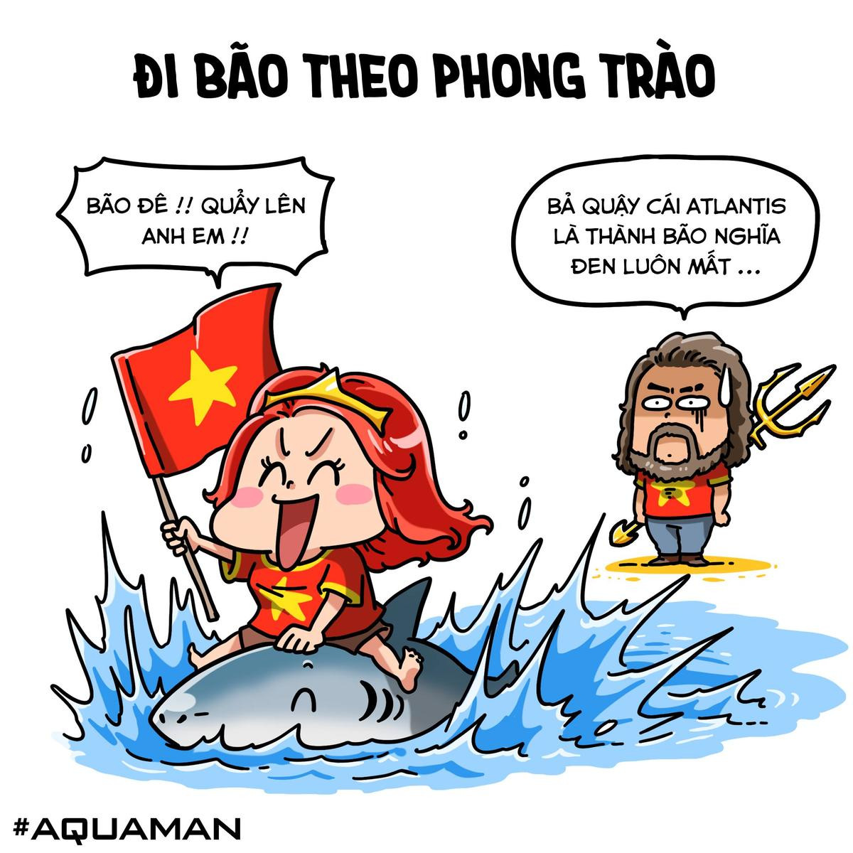 Đế Vương Aquaman và công chúa Mera mở quầy tâm sự nhỏ to loài chim biển trước thềm chung kết AFF Cup Ảnh 9