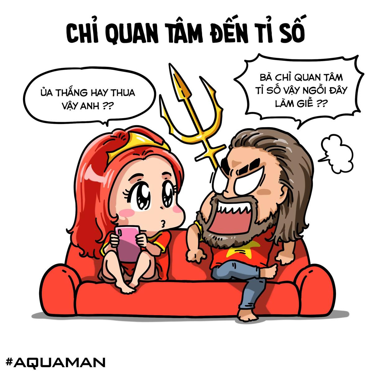 Đế Vương Aquaman và công chúa Mera mở quầy tâm sự nhỏ to loài chim biển trước thềm chung kết AFF Cup Ảnh 11