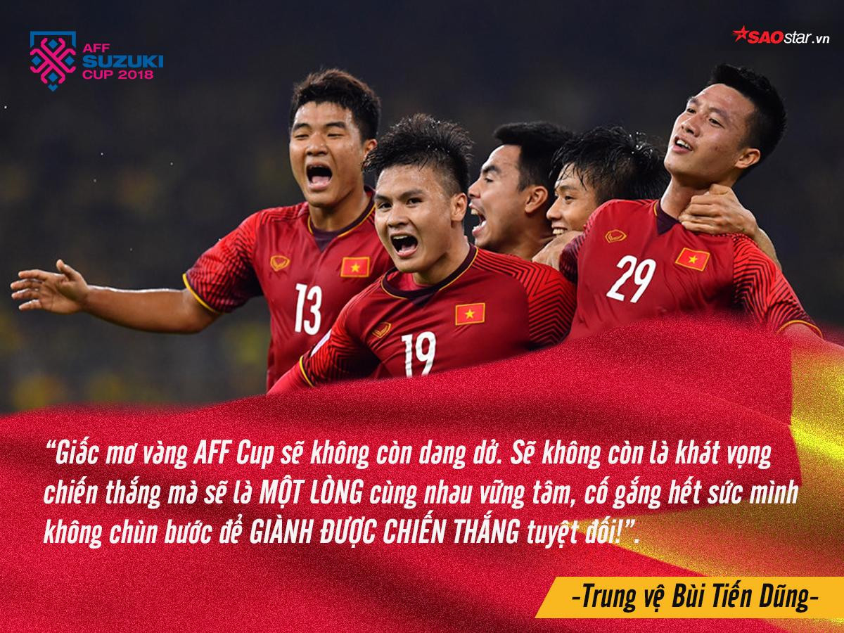 Tinh thần sôi sục từ thầy trò Park Hang-seo gánh trên mình giấc mơ cúp vàng AFF Cup của người hâm mộ Việt Ảnh 1