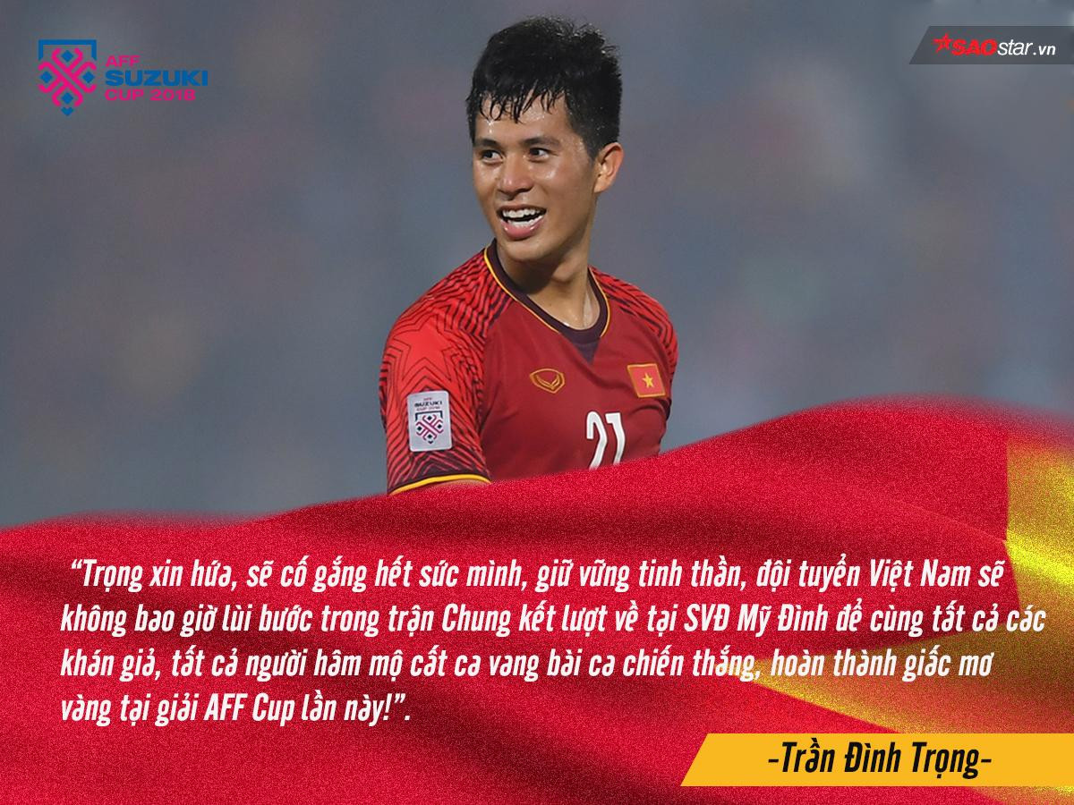 Tinh thần sôi sục từ thầy trò Park Hang-seo gánh trên mình giấc mơ cúp vàng AFF Cup của người hâm mộ Việt Ảnh 3