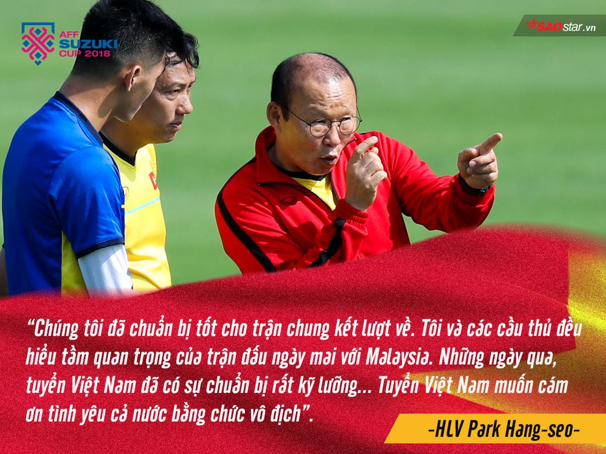 Tinh thần sôi sục từ thầy trò Park Hang-seo gánh trên mình giấc mơ cúp vàng AFF Cup của người hâm mộ Việt Ảnh 7