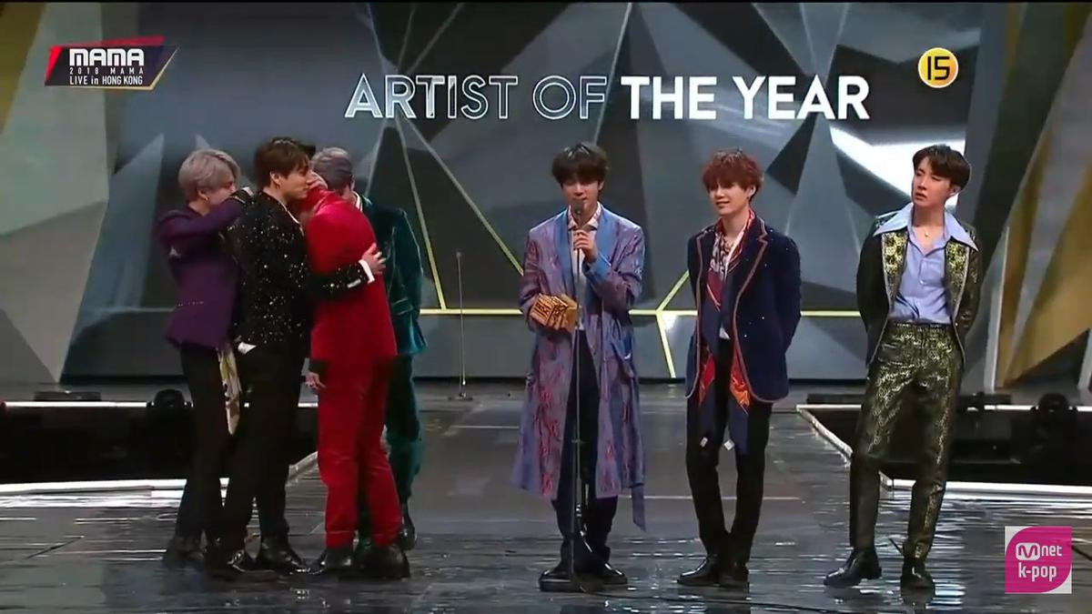 Thì ra đây chính là lí do các chàng trai BTS bật khóc tại lễ trao giải MAMA 2018? Ảnh 6