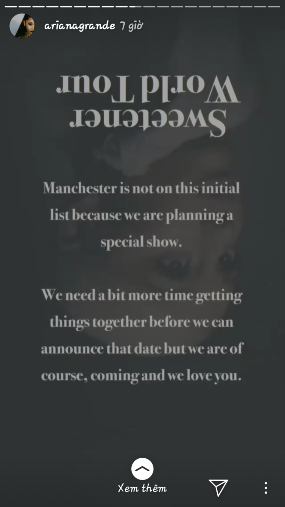 Vì sao Ariana Grande không trở lại Manchester: Cô ấy đã lên tiếng hồi đáp! Ảnh 4