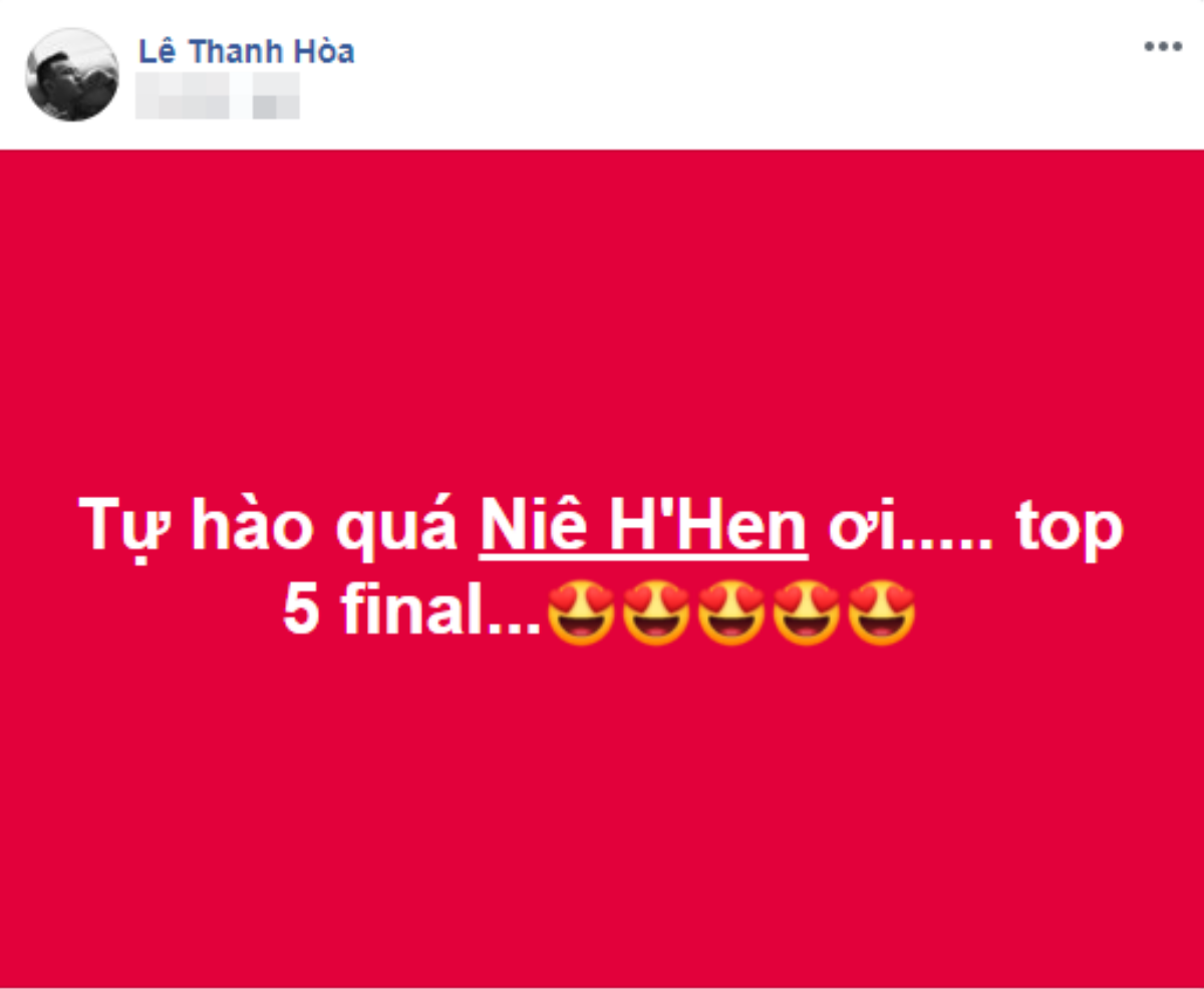 H'Hen Niê lọt vào Top 5 Miss Universe 2018, sao Việt 'bùng nổ' những lời chúc Ảnh 3