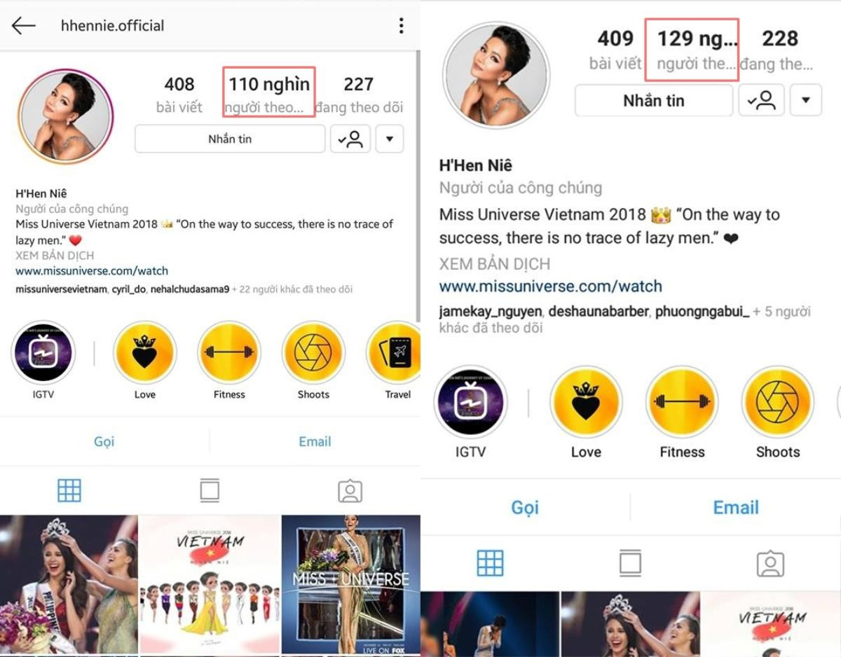 Đẳng cấp Miss Universe: Tân hoa hậu 'Mèo Xám' tăng 1.5 triệu follow, H'Hen Niê cũng không kém cạnh! Ảnh 9