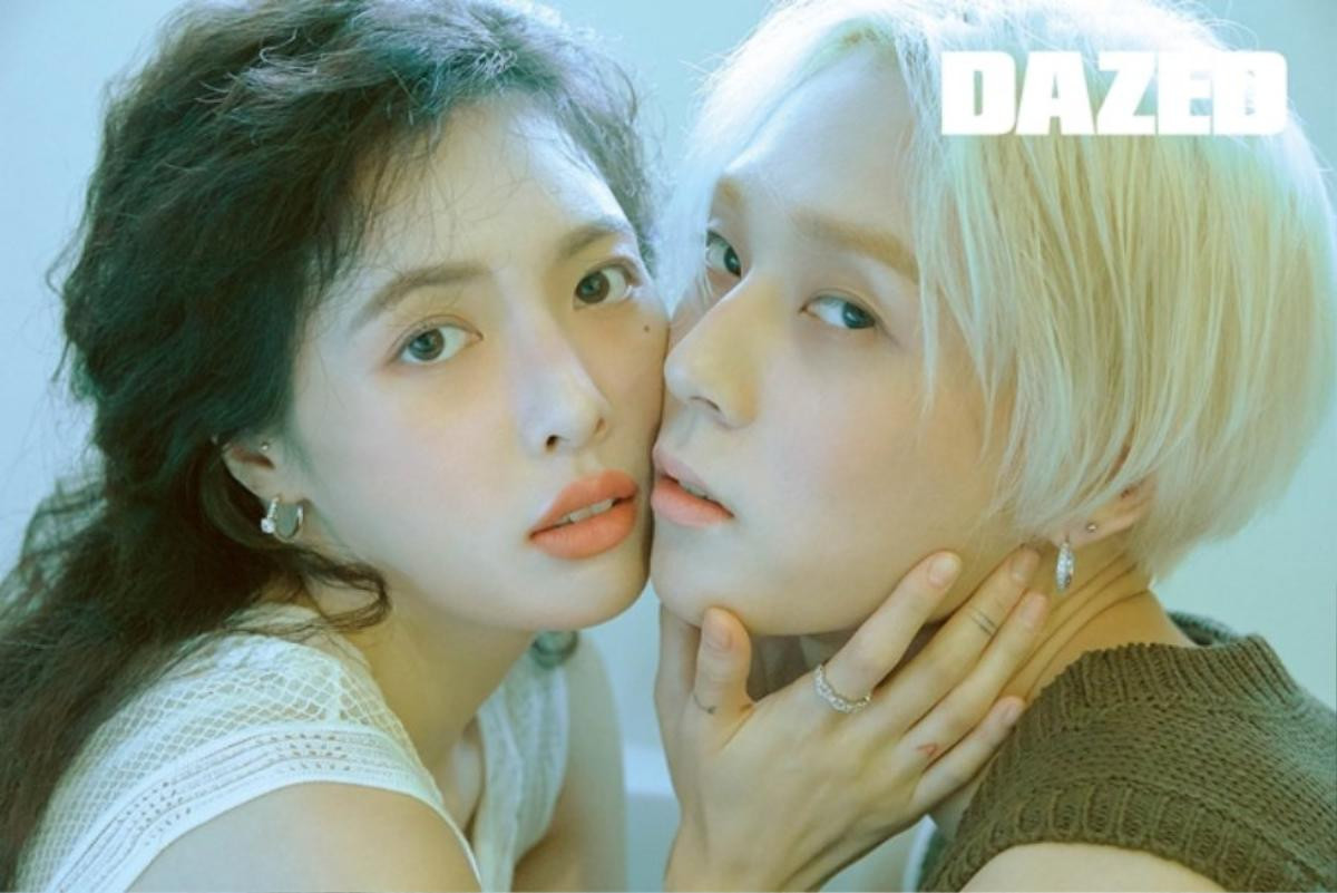 HyunA - E’Dawn tay trong tay tình tứ trong bộ hình tạp chí phát hành đầu năm mới Ảnh 1