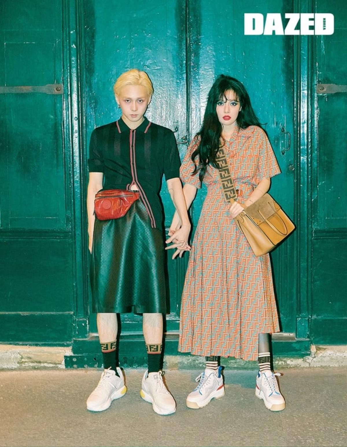 HyunA - E’Dawn tay trong tay tình tứ trong bộ hình tạp chí phát hành đầu năm mới Ảnh 3