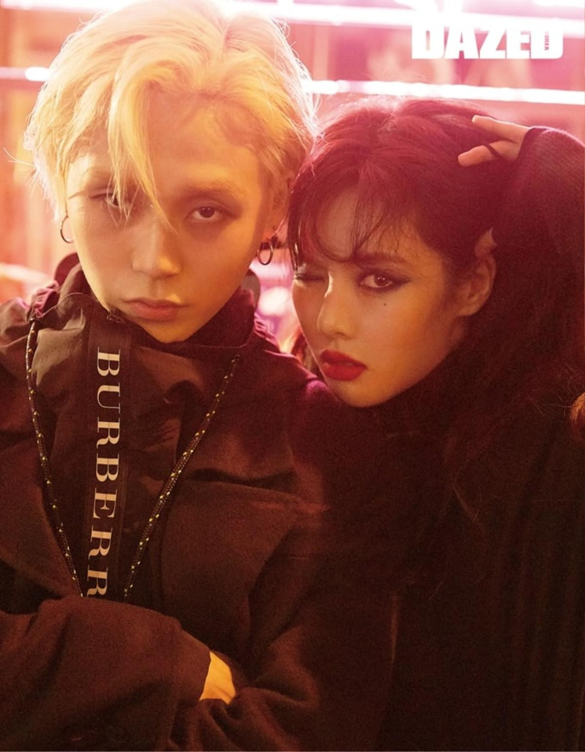 HyunA - E’Dawn tay trong tay tình tứ trong bộ hình tạp chí phát hành đầu năm mới Ảnh 4