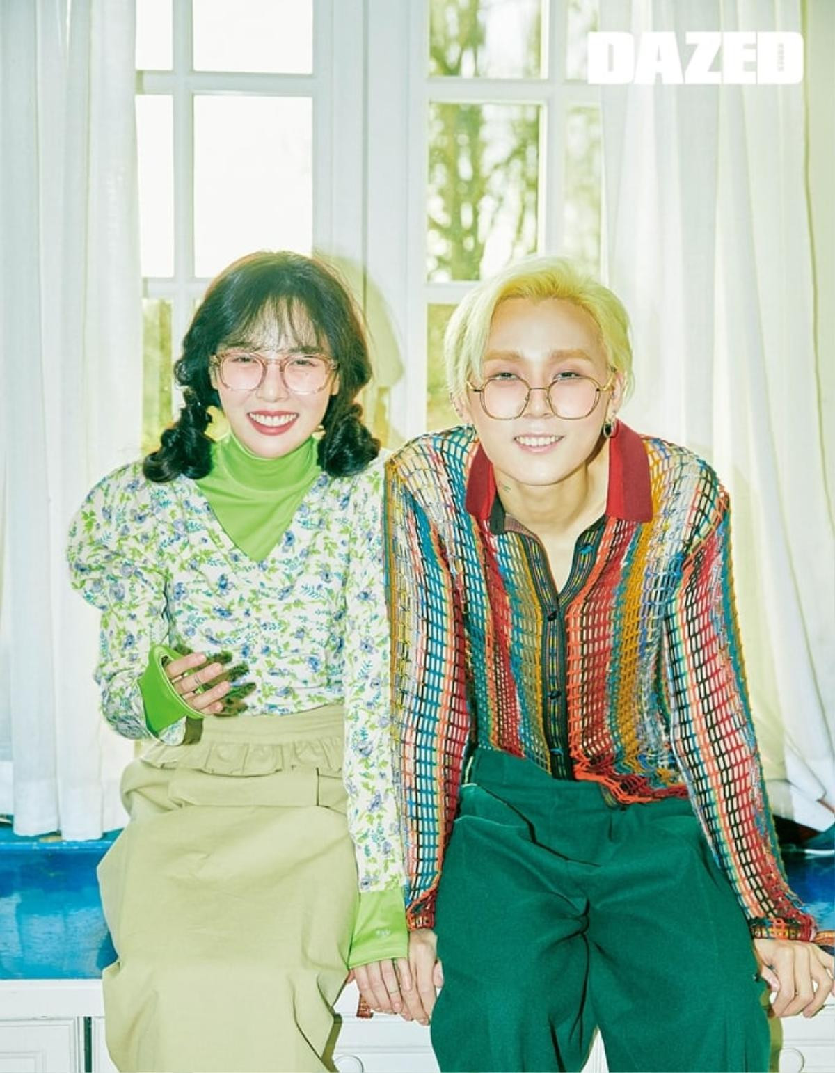 HyunA - E’Dawn tay trong tay tình tứ trong bộ hình tạp chí phát hành đầu năm mới Ảnh 2