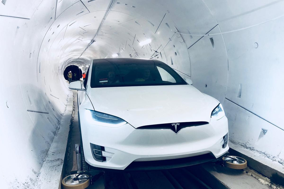 Đường hầm siêu tốc dưới lòng đất của Elon Musk chính thức được đưa vào thử nghiệm Ảnh 1